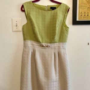 Tahari Herringbone Shift Dress